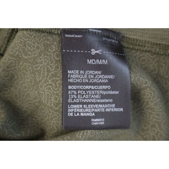 Under Armour 1381749 Women's Sz M Green Coldgear Infrared Funnel Neck Shirt - Picture 5 of 12